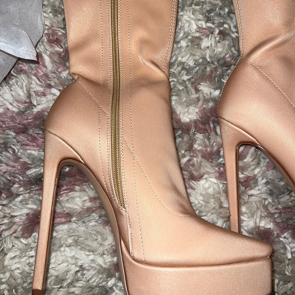 Nude texture stiletto heels - Picture 5 of 6